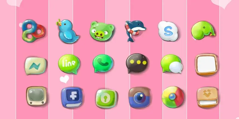 Pululu GOLauncher EX Theme android App screenshot 1