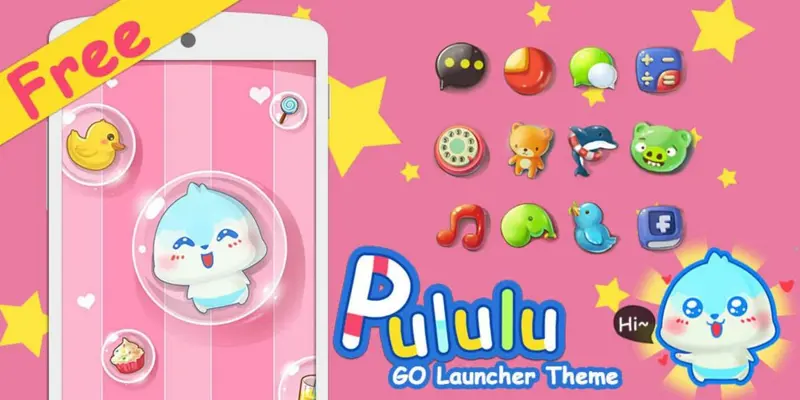 Pululu GOLauncher EX Theme android App screenshot 2